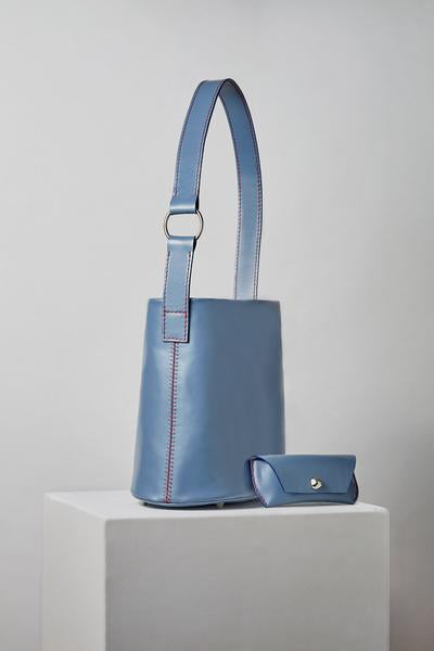 706 Bucket Bag in Spirulina Sky